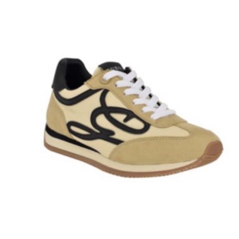 Women’s Beige and Black Casual Sneaker